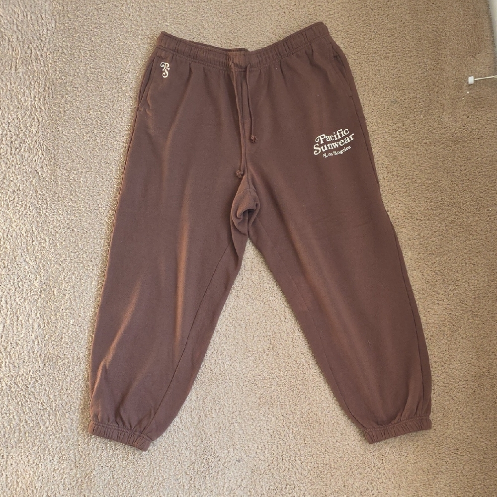 Pacific Sunwear Kids Chocolate Brown Joggers